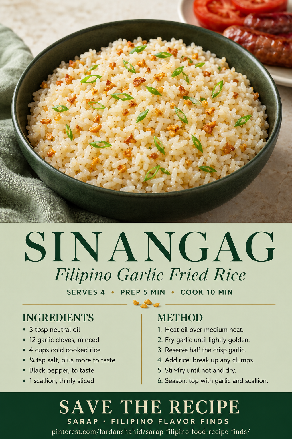 Filipino Garlic Rice